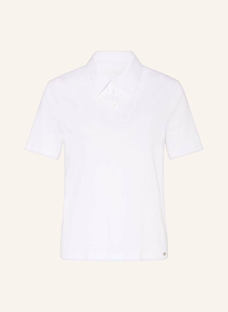 Marc Cain Jersey-Poloshirt weiss von Marc Cain