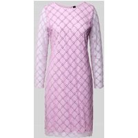 Marc Cain Knielanges Kleid mit Pailletten in Lavender, Größe 40 Marc Cain Knielanges Kleid mit Pailletten in Lavender, Größe 40 von Marc Cain