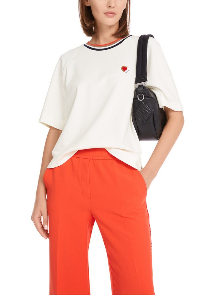 Marc Cain Kurzarmshirt "Heartbreaker" Premium Damenmode von Marc Cain