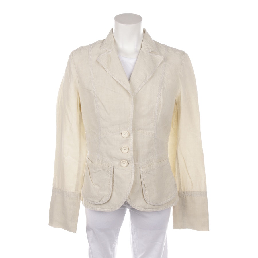 Marc Cain Leinenblazer 40 Beige von Marc Cain