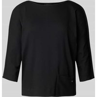 Marc Cain Longsleeve mit 3/4-Arm in Black, Größe 34 von Marc Cain