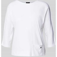 Marc Cain Longsleeve mit 3/4-Arm in Weiss, Größe 34 von Marc Cain