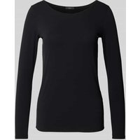 Marc Cain Longsleeve mit U-Boot-Ausschnitt in Black, Größe 6 von Marc Cain