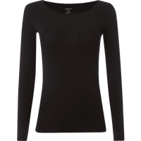 Marc Cain Longsleeve mit Rundhalsausschnitt in Black, Größe 40 von Marc Cain