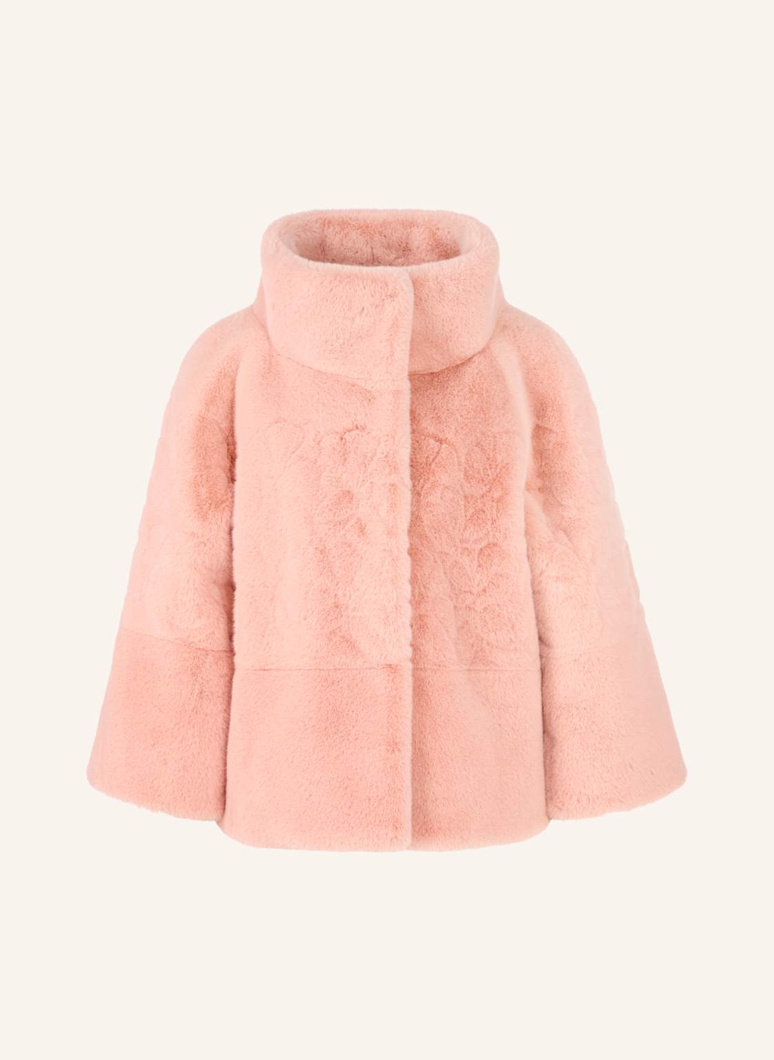 Marc Cain Kunstpelz-Jacke Mit 3/4-Arm beige von Marc Cain