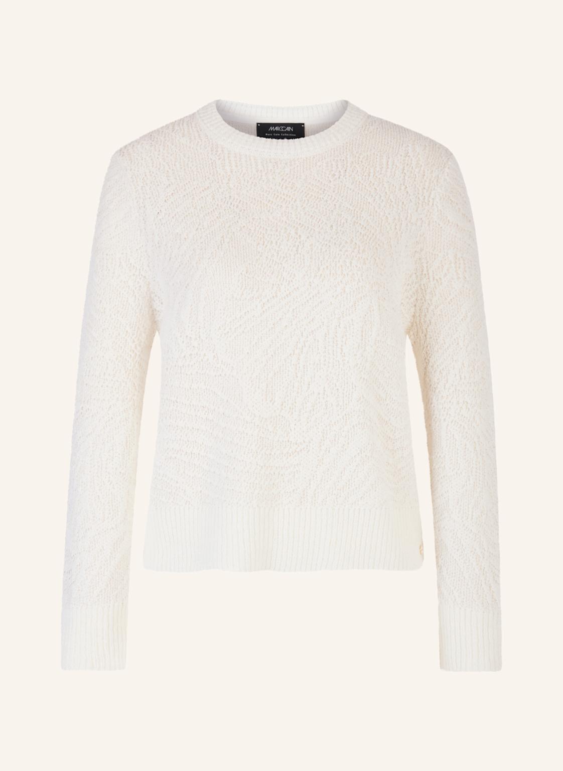Marc Cain Pullover Mit Glitzergarn weiss von Marc Cain