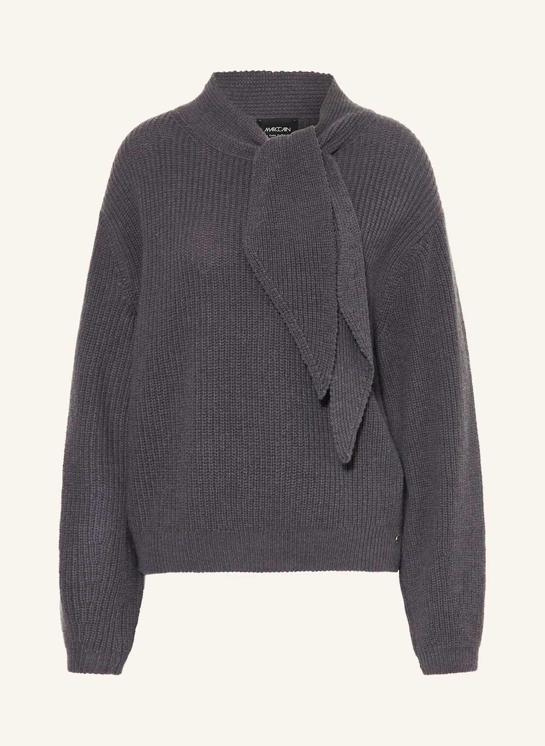 Marc Cain Pullover Mit Schluppe blau von Marc Cain