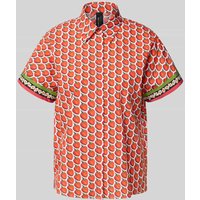 Marc Cain Regular Fit Bluse mit 1/2-Arm in Koralle, Größe 36 von Marc Cain