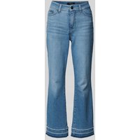 Marc Cain Regular Fit Jeans im 5-Pocket-Design Modell 'FORLI' in Bleu Melange, Größe 42 von Marc Cain