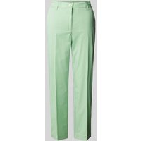 Marc Cain Regular Fit Stoffhose mit Bügelfalten in Mint, Größe 36 von Marc Cain