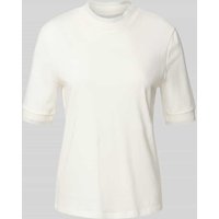 Marc Cain Regular Fit T-Shirt mit elastischen Ärmelabschlüssen in Offwhite, Größe 42 Marc Cain Regular Fit T-Shirt mit elastischen Ärmelabschlüssen in Offwhite, Größe 42 von Marc Cain