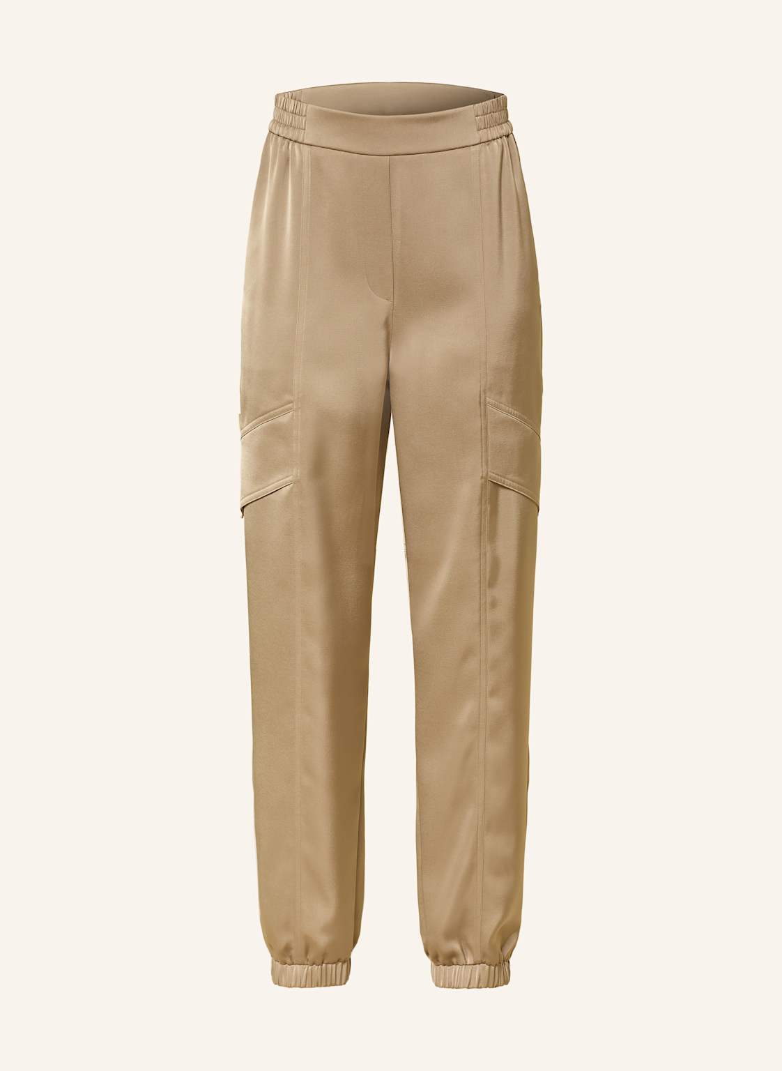 Marc Cain Satinhose Rhodos Im Jogging-Stil beige von Marc Cain