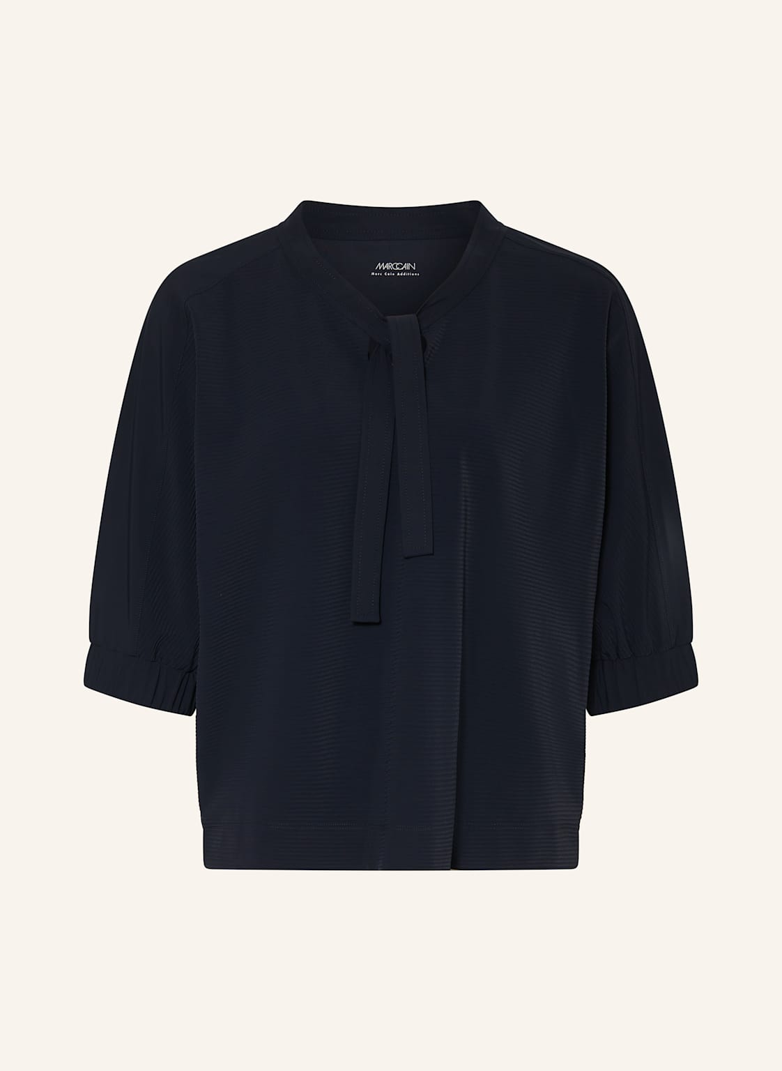 Marc Cain Schluppenbluse Mit 3/4-Arm blau von Marc Cain