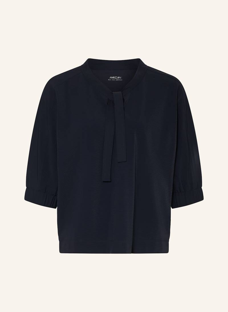 Marc Cain Schluppenbluse Mit 3/4-Arm blau von Marc Cain