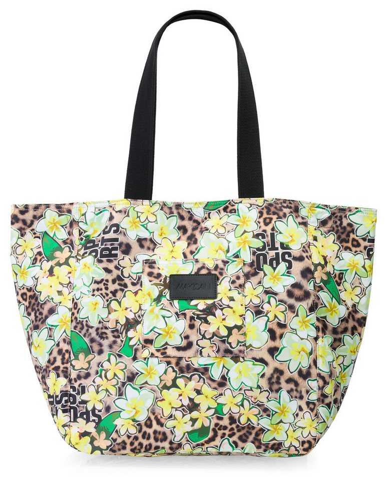 Marc Cain Shopper "Happy Classics", Schultertasche, Sporttasche mit auffälligem Print von Marc Cain