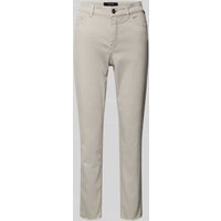 Marc Cain Slim Fit Jeans im 5-Pocket-Design in Hellgrau, Größe 40 von Marc Cain