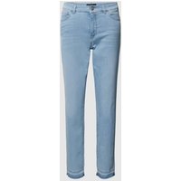 Marc Cain Slim Fit Jeans im 5-Pocket-Design in Jeansblau, Größe 42 von Marc Cain