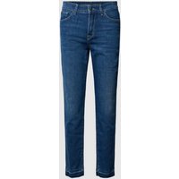 Marc Cain Slim Fit Jeans mit Eingrifftaschen in Jeansblau, Größe 40 von Marc Cain