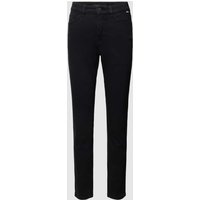 Marc Cain Slim Fit Jeans mit Label-Detail in Black, Größe 42 von Marc Cain