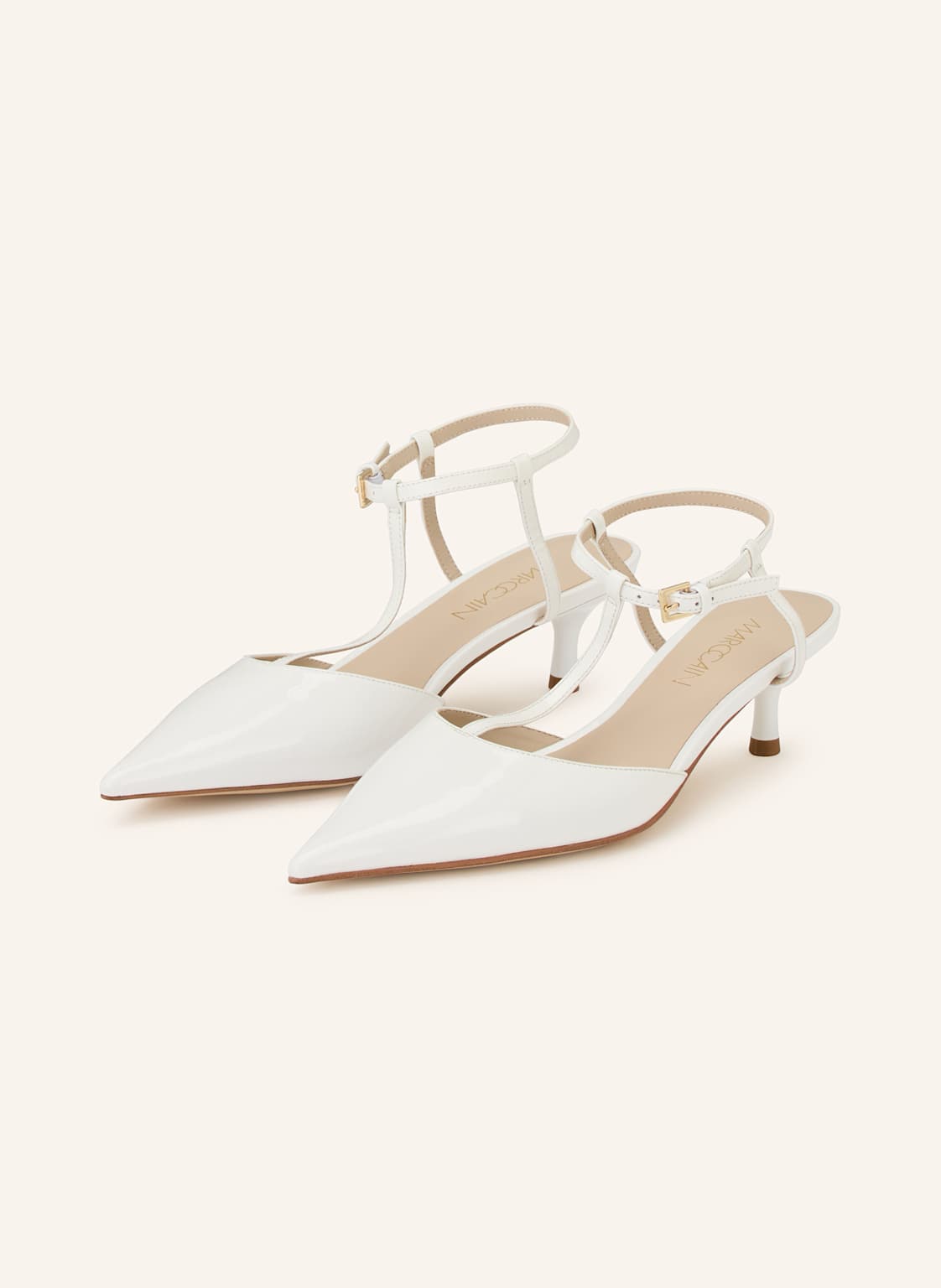 Marc Cain Slingpumps weiss von Marc Cain