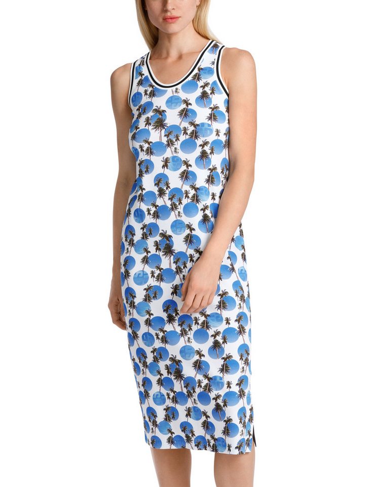 Marc Cain Sommerkleid "Sports Beach Point" Premium Damenmode Kleid mit Beach-Point-Print von Marc Cain