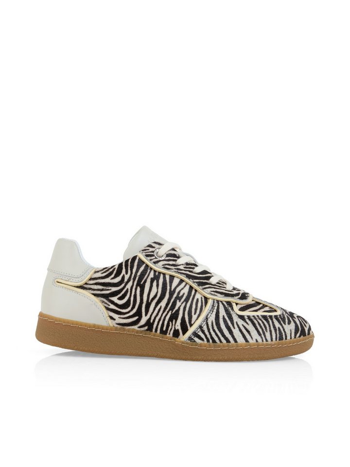 Marc Cain Sports Tigermania Sneaker Freizeitschuh, Halbschuh, Schnürschuh mit Animal Print von Marc Cain