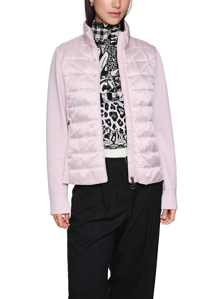 Marc Cain Steppjacke Check it Up Premium Damenmode leicht, 2-Wege-Reißverschluss, Stehkragen, Taillierte Form von Marc Cain