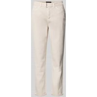Marc Cain Stoffhose mit Stretch-Anteil Modell 'COLLECTIONS' in Kitt, Größe 40 von Marc Cain