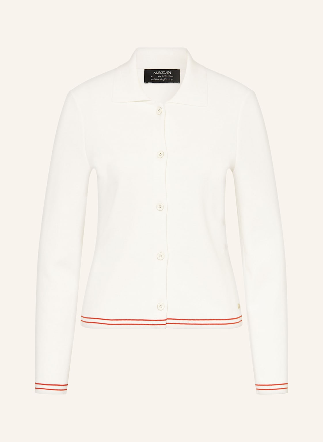 Marc Cain Strickjacke weiss von Marc Cain