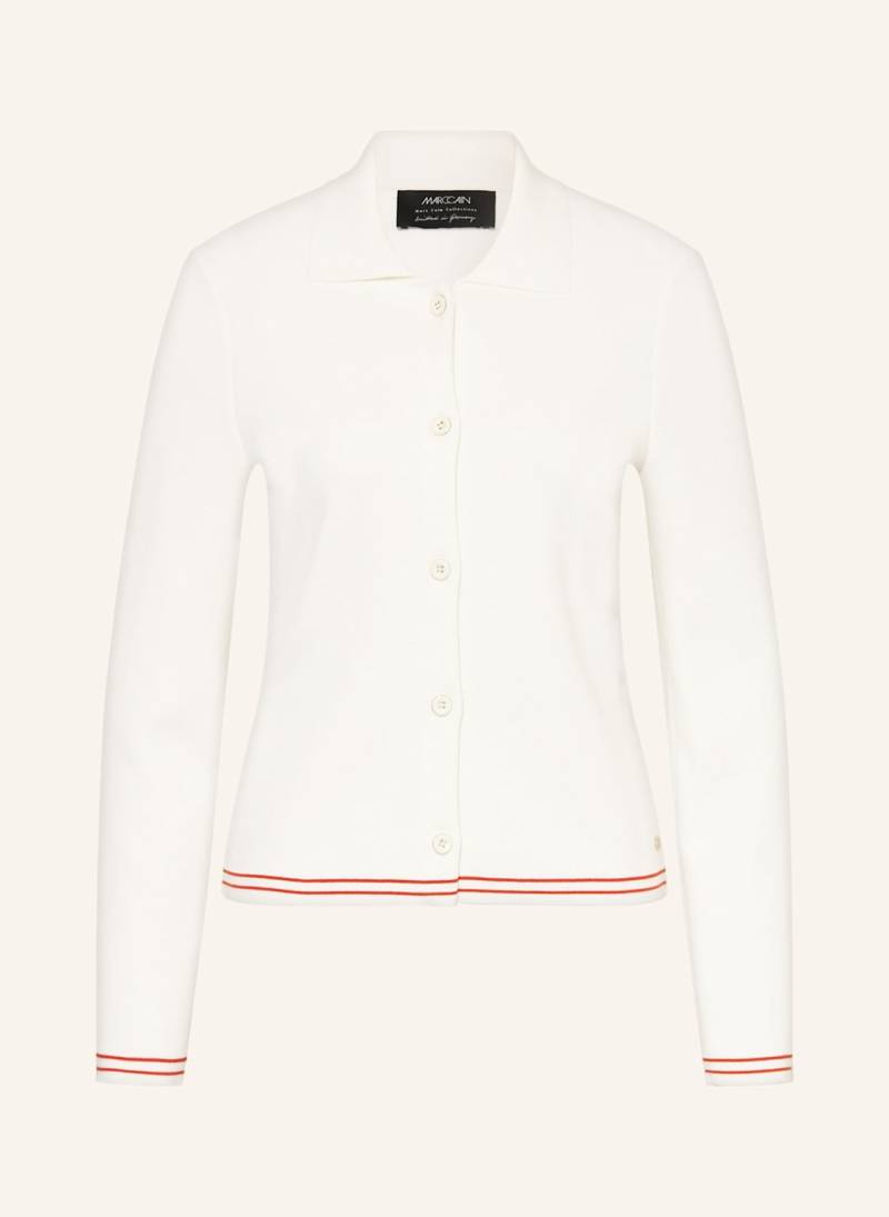 Marc Cain Strickjacke weiss von Marc Cain