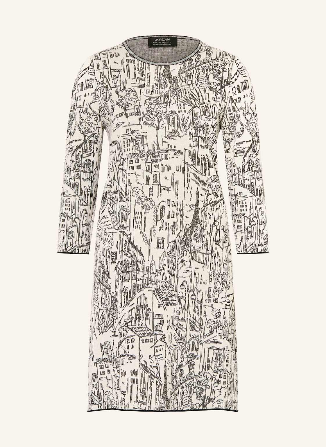 Marc Cain Strickkleid Mit Glitzergarn Und 3/4-Arm beige von Marc Cain