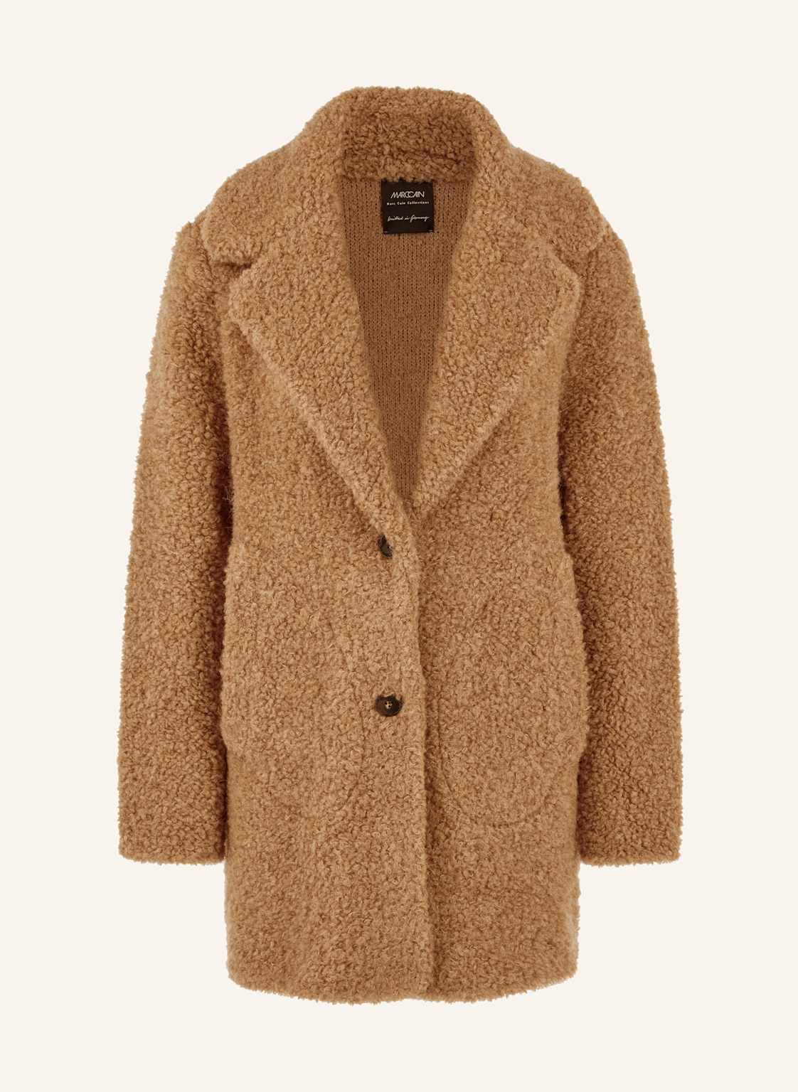 Marc Cain Strickmantel Aus Bouclé braun von Marc Cain