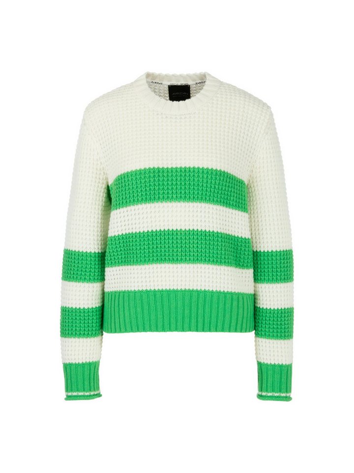 Marc Cain Strickpullover Colorblock Pullover - Gerade von Marc Cain