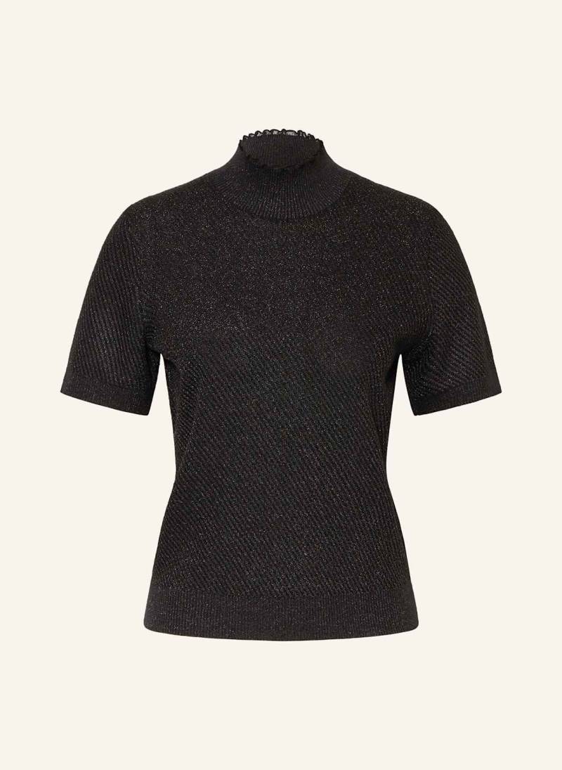 Marc Cain Strickshirt Mit Glitzergarn schwarz von Marc Cain