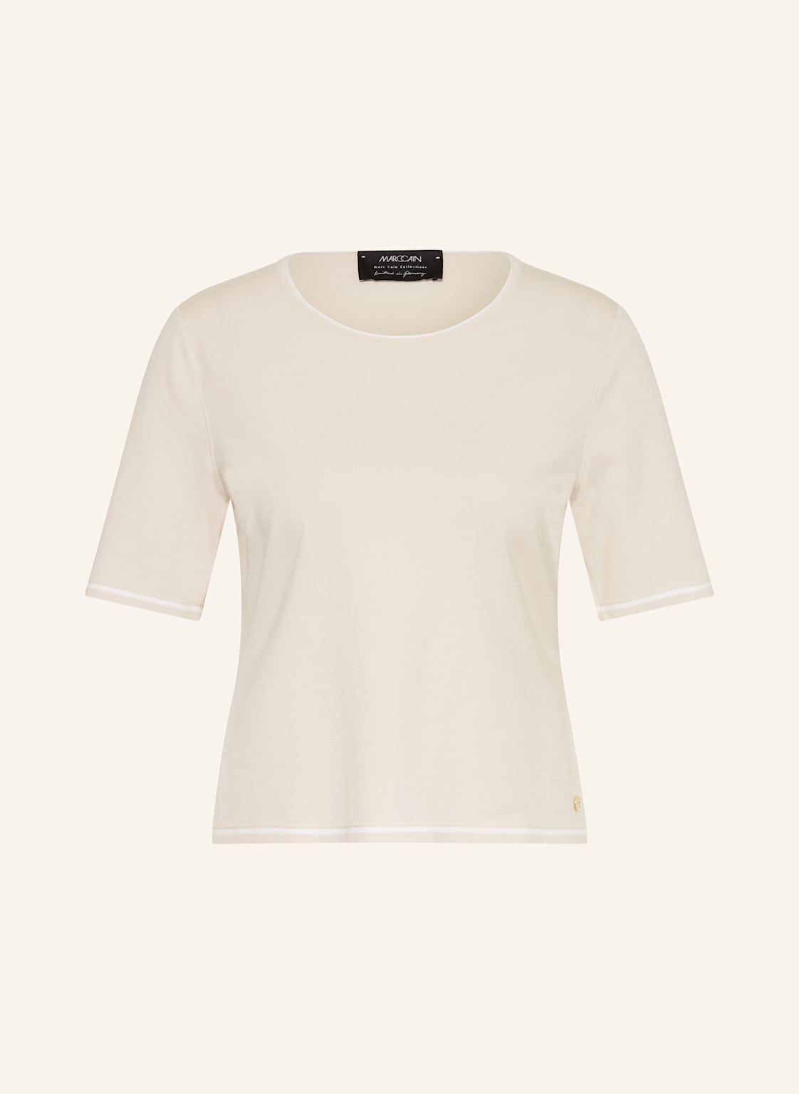 Marc Cain Strickshirt beige von Marc Cain
