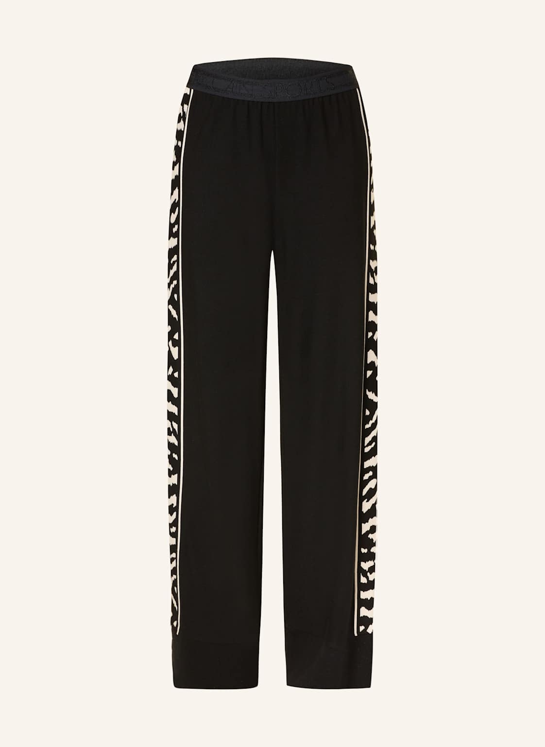 Marc Cain Sweatpants Welkom Mit Galonstreifen schwarz von Marc Cain