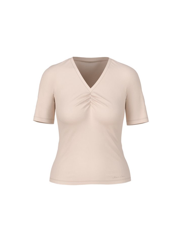 Marc Cain T-Shirt Feminines uni T-Shirt mit Raffung von Marc Cain