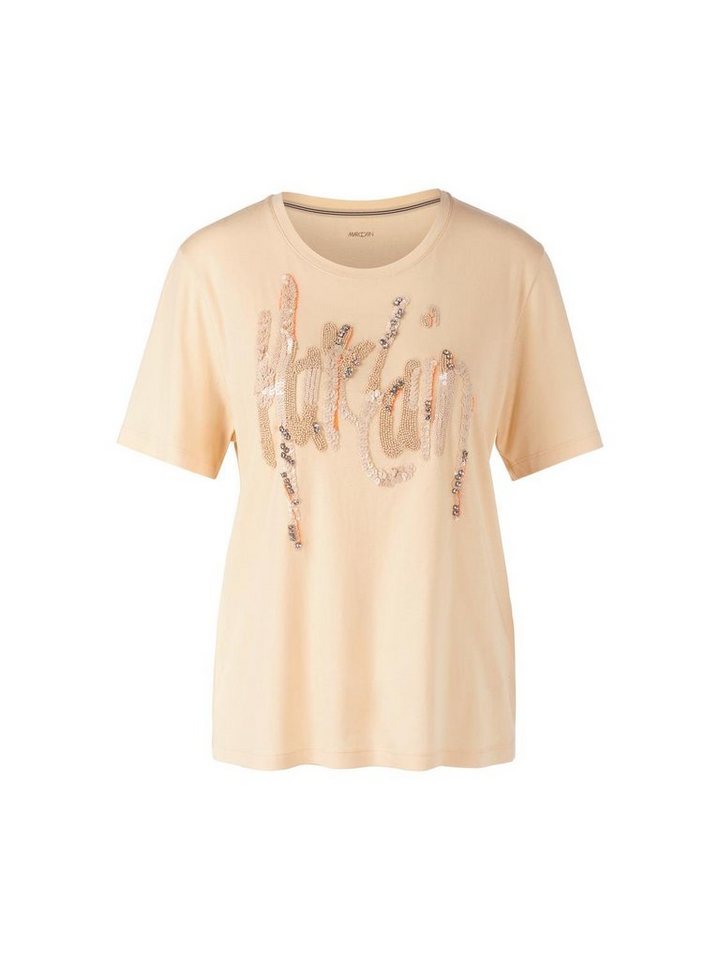 Marc Cain T-Shirt T-Shirt, dark cream von Marc Cain