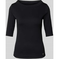 Marc Cain T-Shirt mit 1/2-Ärmel in BLACK, Größe 34 von Marc Cain