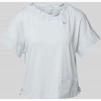 Marc Cain T-Shirt mit Eingrifftasche in Hellblau, Größe 40 Marc Cain T-Shirt mit Eingrifftasche in Hellblau, Größe 40 von Marc Cain