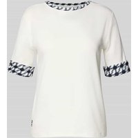 Marc Cain T-Shirt mit Rundhalsausschnitt in Offwhite, Größe 44 Marc Cain T-Shirt mit Rundhalsausschnitt in Offwhite, Größe 44 von Marc Cain