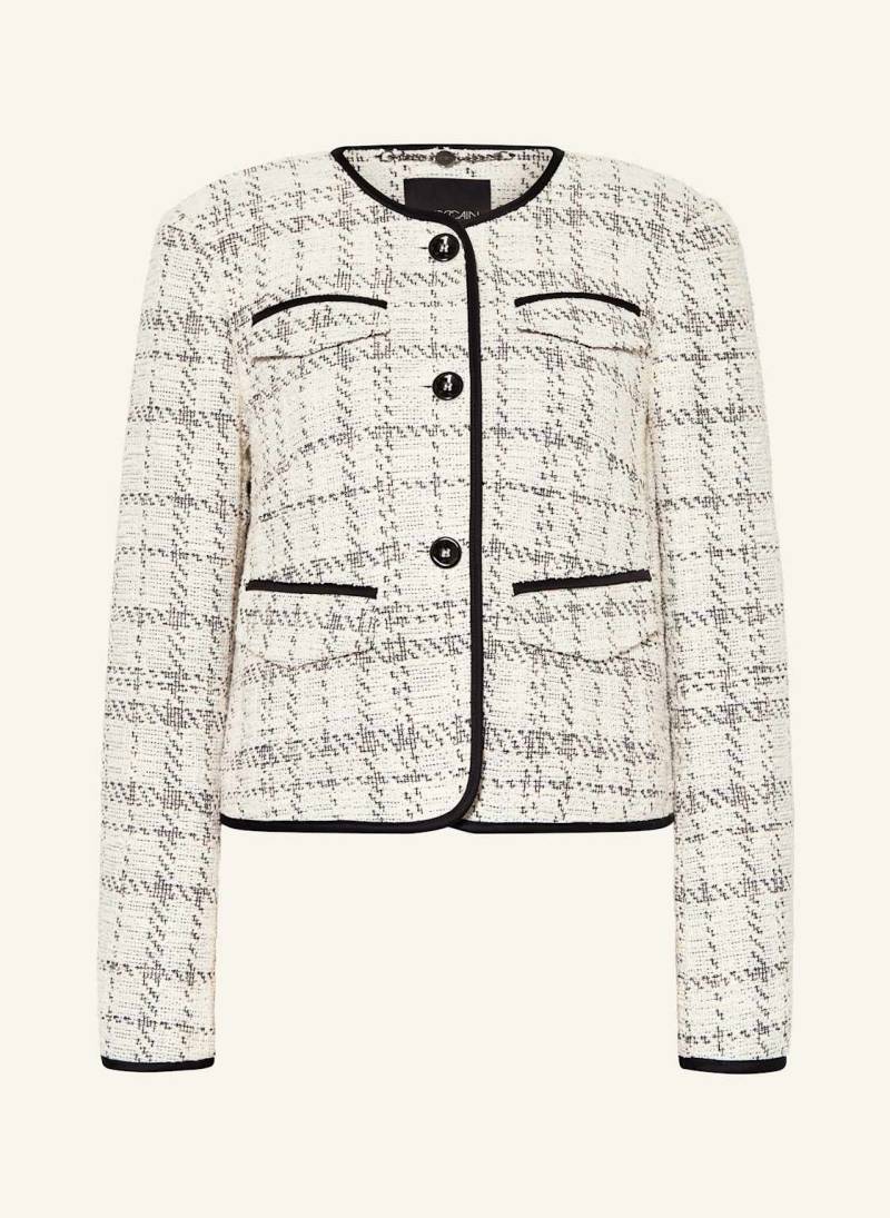 Marc Cain Tweed-Jacke Mit Glitzergarn beige von Marc Cain