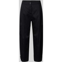 Marc Cain Wide Fit Cargohose mit Bundfalten in Black, Größe 34 von Marc Cain