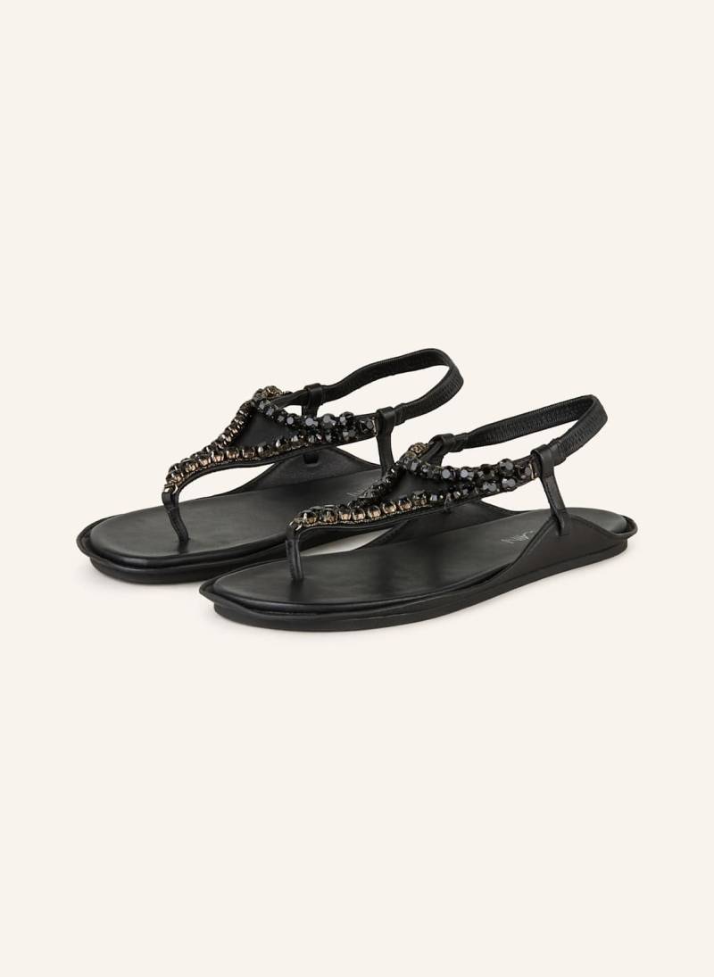 Marc Cain Zehentrenner Mit Schmucksteinen schwarz von Marc Cain