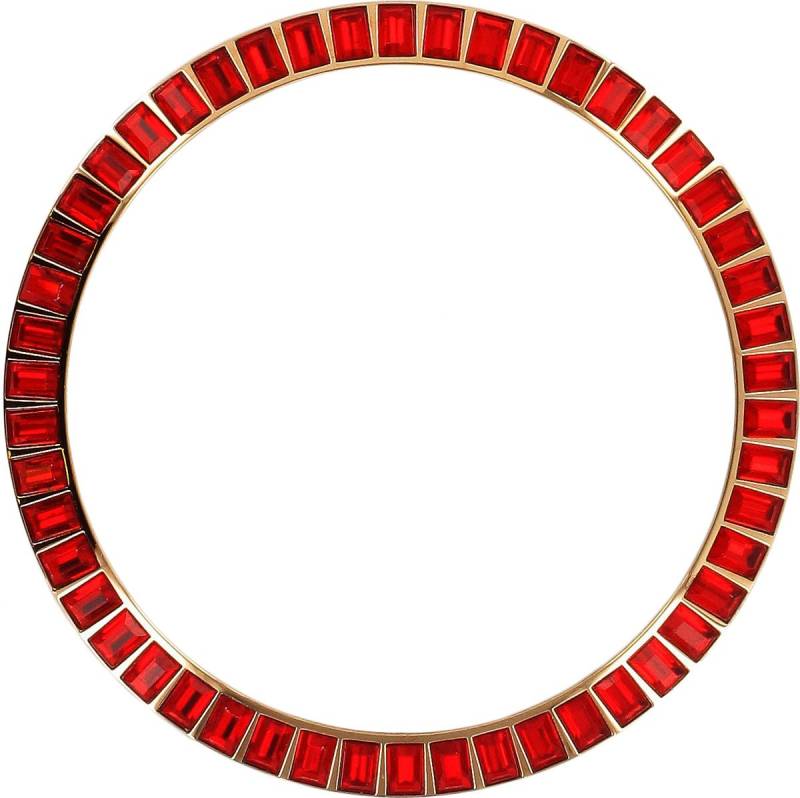 Marc Coblen MCB45R227 Lünette 45mm Rot Edelstahl günstig kaufen von Marc Coblen