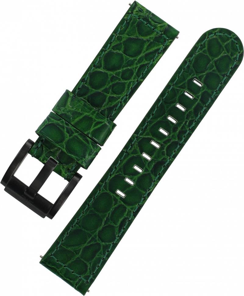 Marc Coblen MCSLB2087 Lederarmband Green Krokooptik günstig kaufen von Marc Coblen