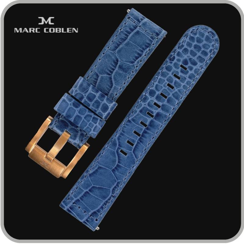 Marc Coblen MCSLR2017 Lederarmband Royal Krokooptik  günstig kaufen von Marc Coblen