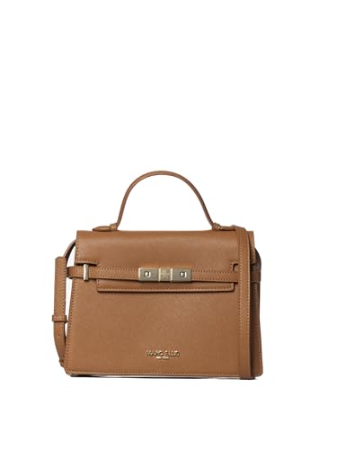 Marc Ellis New York Damen Handtasche Textile Polyurethan 19x11x6,5 cm, Leder und Hellgold, Einheitsgröße von Marc Ellis New York