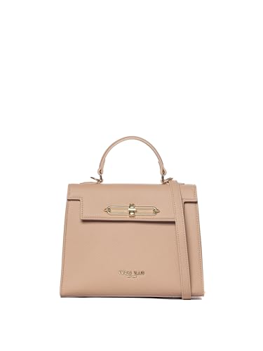 Marc Ellis New York Damen Handtasche Textile Polyurethan 24,5x20x10 cm, Altes Rosa und Hellgold, Einheitsgröße von Marc Ellis New York