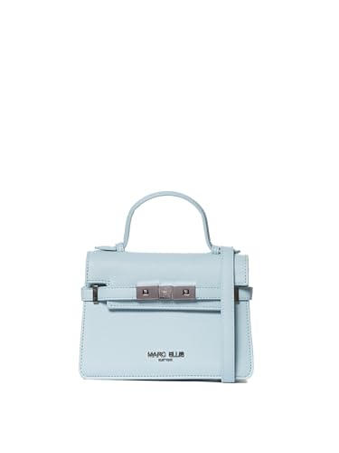 Marc Ellis New York Damen Schultertasche Textile Polyurethan 19x11x6,5 cm, Himmel Und Silber, Einheitsgröße von Marc Ellis New York